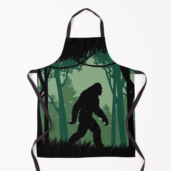 Item preview, Sasquatch in the forest (green) designed and sold by danielasynner.