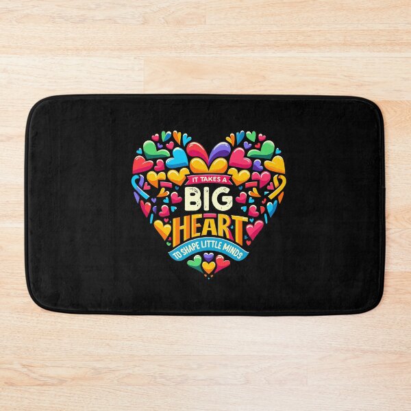 Item preview, It Takes a Big Heart To Shape Little Minds Teacher Appreciation Day designed and sold by Dressed For  Duty.