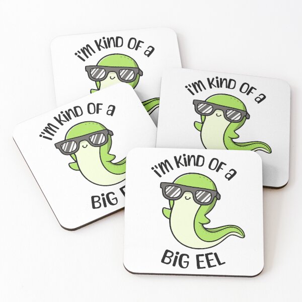 Item preview, Kind Of A Big Eel! Cute Funny Eel Pun designed and sold by PMCreative.