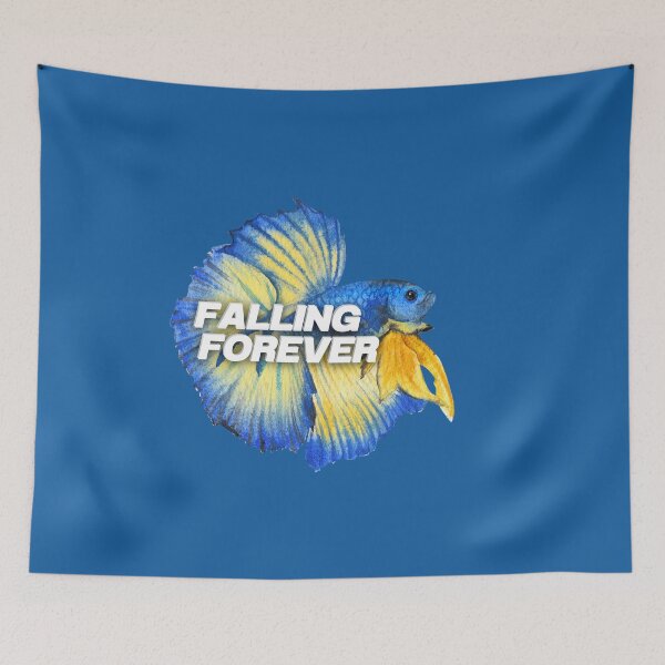 Item preview, Falling Forever Betta Fish designed and sold by karma-style.