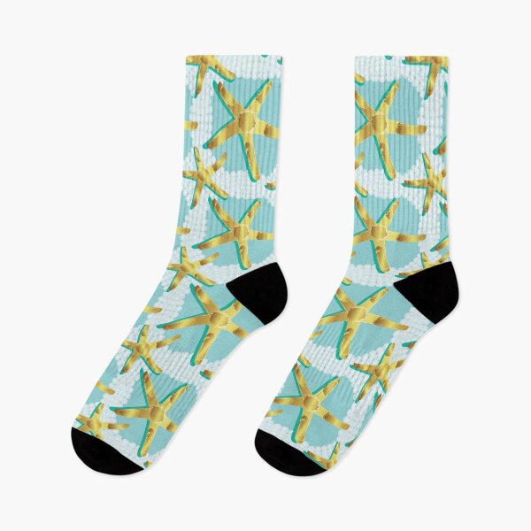 Item preview, Starfish Coastal pattern  designed and sold by Tatiana Ribeiro.