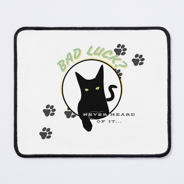 Item preview, Bad Luck - Black Cat designed and sold by Merch-Kitsune.