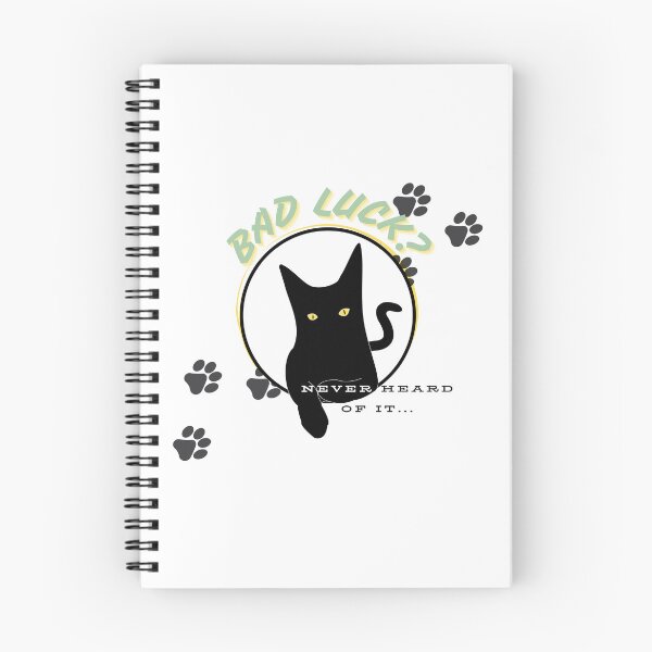 Item preview, Bad Luck - Black Cat designed and sold by Merch-Kitsune.