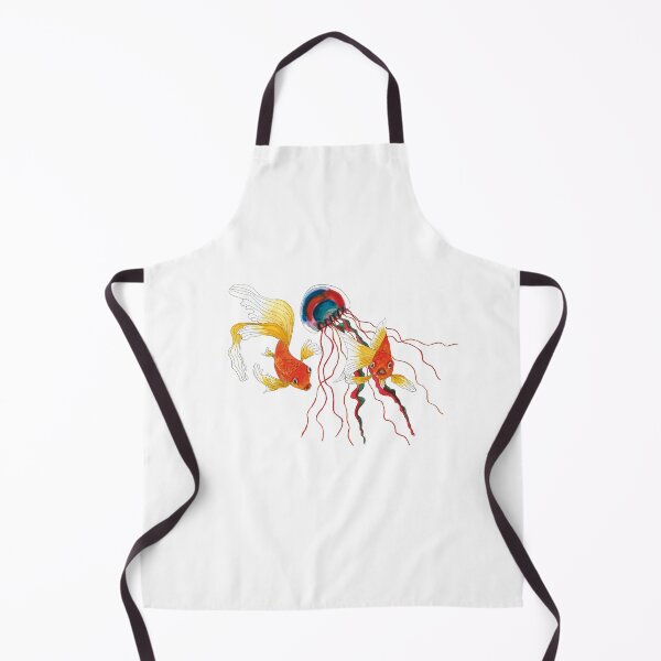 Item preview, Goldfish and jellyfish designed and sold by AlexSeidelART.