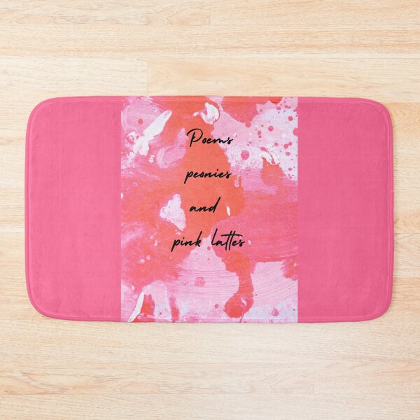 Item preview, Poems, peonies and pink lattes designed and sold by MMysteryArtist.