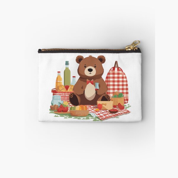 Item preview, Adorable "Cute Bear Picnic" Design - Whimsical Fun for All Ages designed and sold by InwzaDesign.
