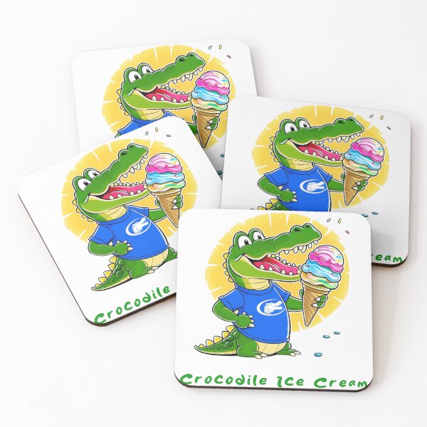 Item preview, Crocodile Eat Ice Cream V0 designed and sold by soislove.