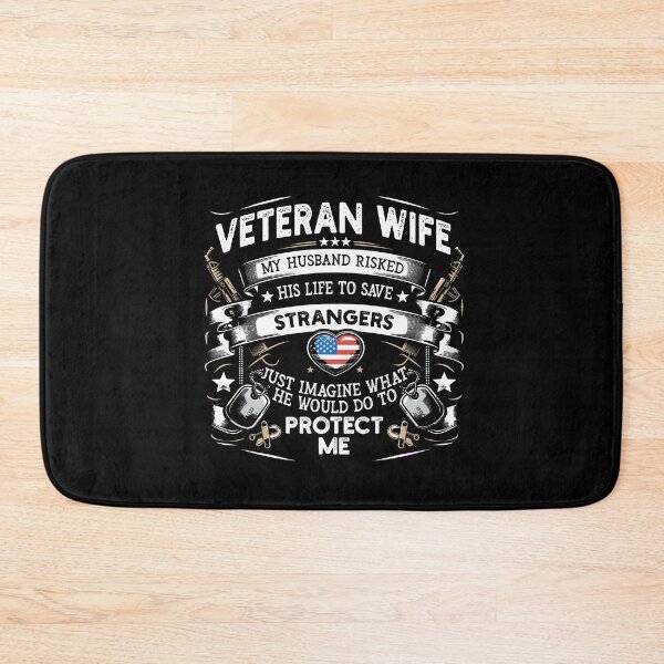Item preview, Veteran Wife Army Husband Soldier Saying Military Spouses Day designed and sold by Dressed For  Duty.