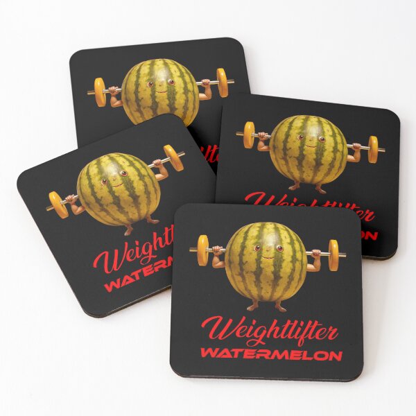 Item preview, Watermelon Weightlifter - Affordable and Stylish Watermelon T-Shirt Designs for Everyone designed and sold by Techflare.
