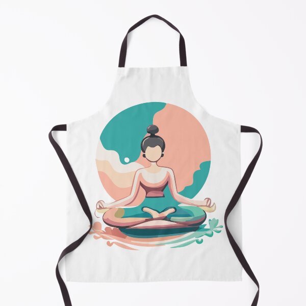 Item preview, A girl doing meditation. designed and sold by friadesign.