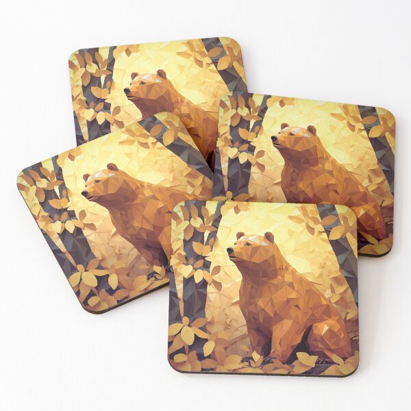 Item preview, Low poly bear designed and sold by SorryCatPlay.