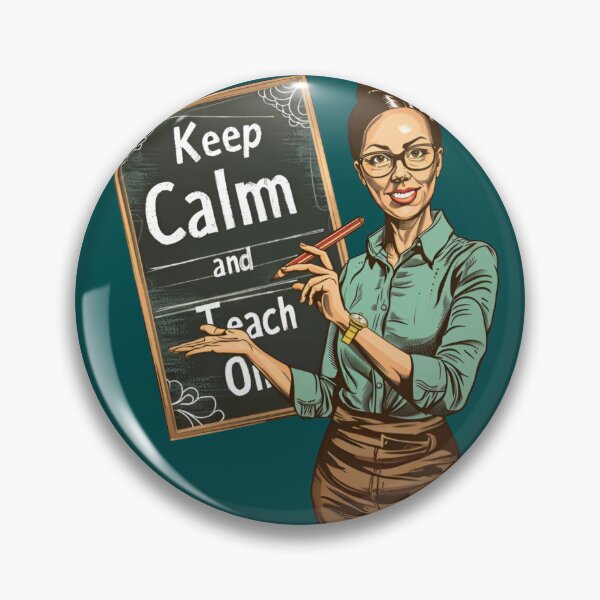 Item preview, Keep calm and Teach on designed and sold by MOVALENDA.