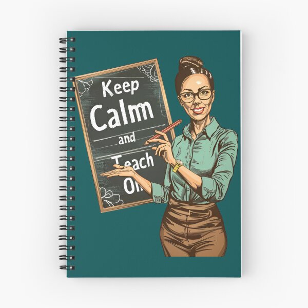 Item preview, Keep calm and Teach on designed and sold by MOVALENDA.