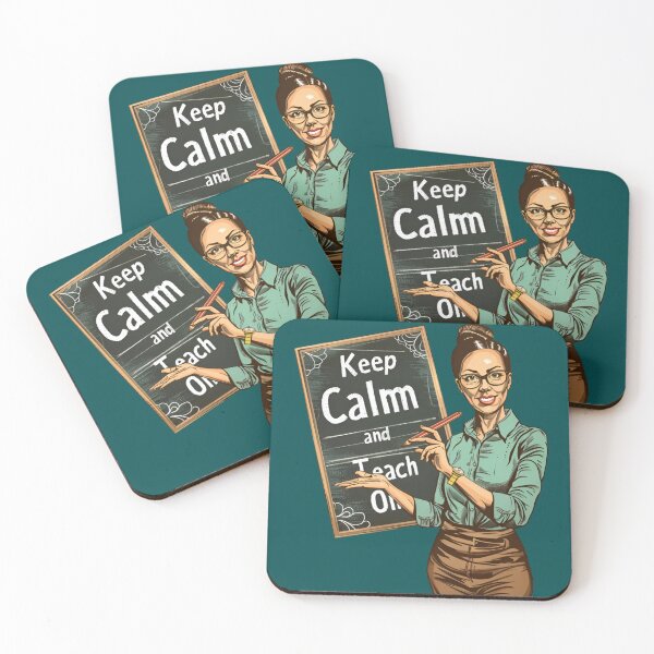 Item preview, Keep calm and Teach on designed and sold by MOVALENDA.
