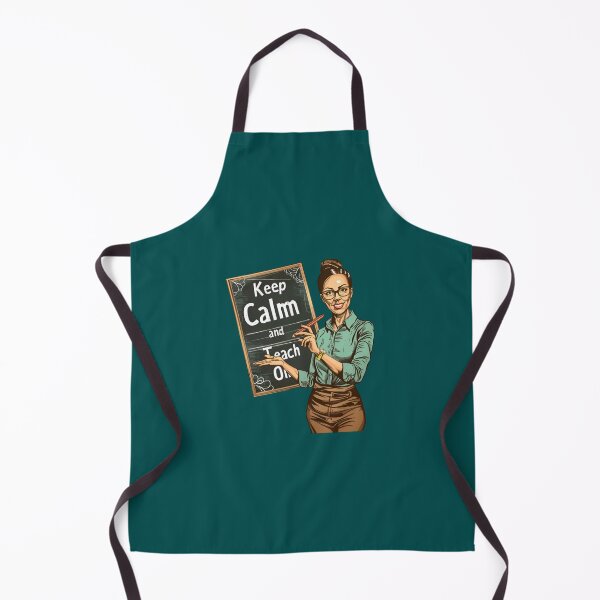 Item preview, Keep calm and Teach on designed and sold by MOVALENDA.