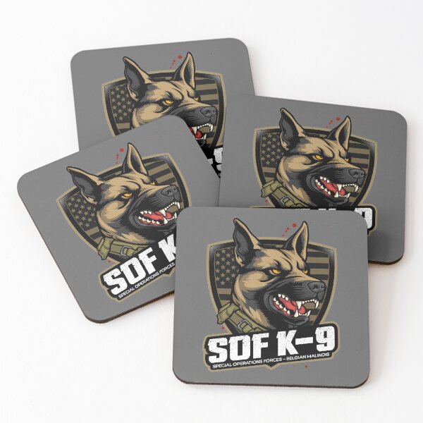Item preview, Special Operations Forces K9 - Belgian Malinois designed and sold by GarmentMonkeyCo.