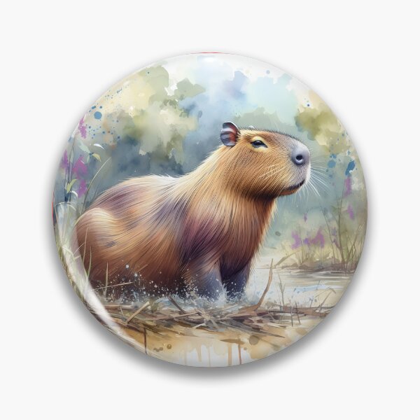 Item preview, Capybara Art #29 | Capybara Lovers designed and sold by ksgraphics222.