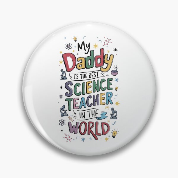 Item preview, Daddy is the Best Science Teacher in the World designed and sold by HandicraftArt.