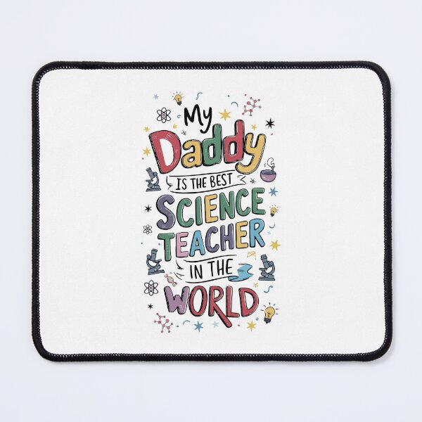 Item preview, Daddy is the Best Science Teacher in the World designed and sold by HandicraftArt.