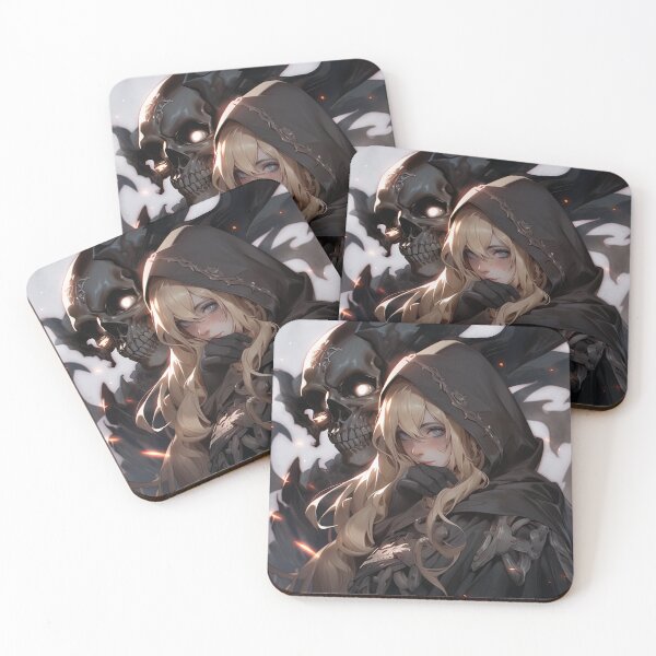 Item preview, Dark Gothic Fantasy Horror Anime Girl designed and sold by bubblegoth.
