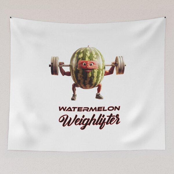Item preview, Summer Fashion: Must-Have Watermelon Weightlifter T-Shirt Designs designed and sold by Techflare.