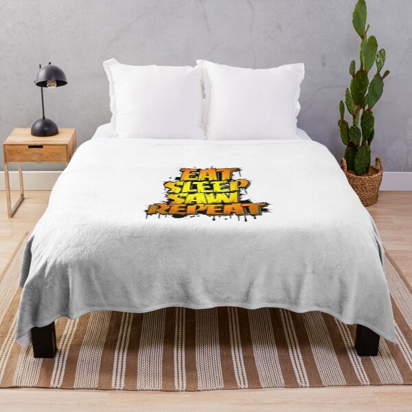 Item preview, Cool eat sleep saw repeat quote  designed and sold by Modren-design.