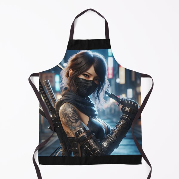 Item preview, Ninja Girl designed and sold by GalleryBrisArt.