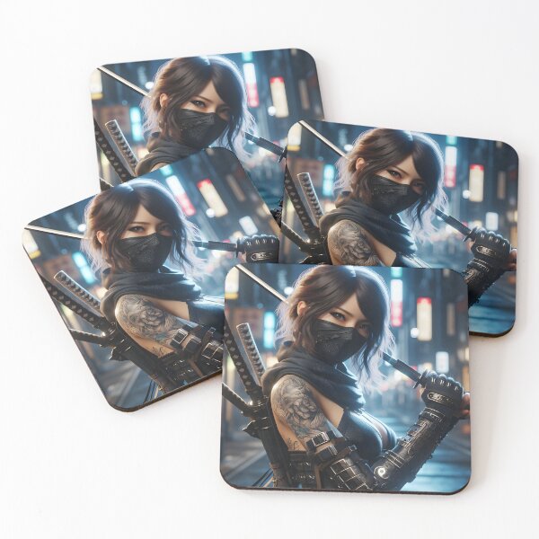 Item preview, Ninja Girl designed and sold by GalleryBrisArt.