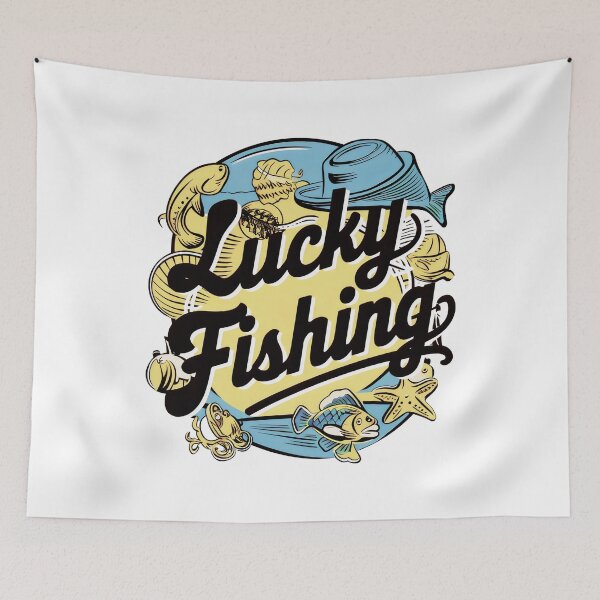 Item preview, Successful fishing. designed and sold by MyHappyArtShop.