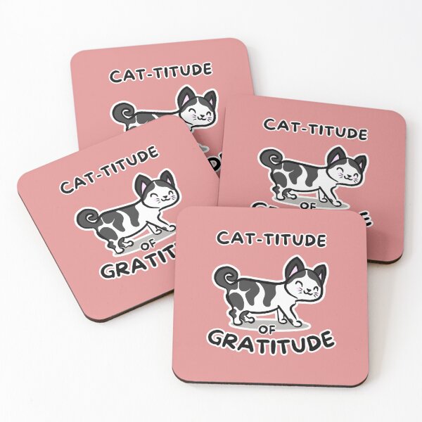 Item preview, Cat-titude of Gratitude designed and sold by impressionofmel.