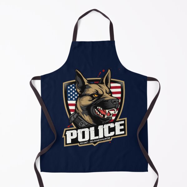 Item preview, Police K9 Unit - Belgian Malinois designed and sold by GarmentMonkeyCo.