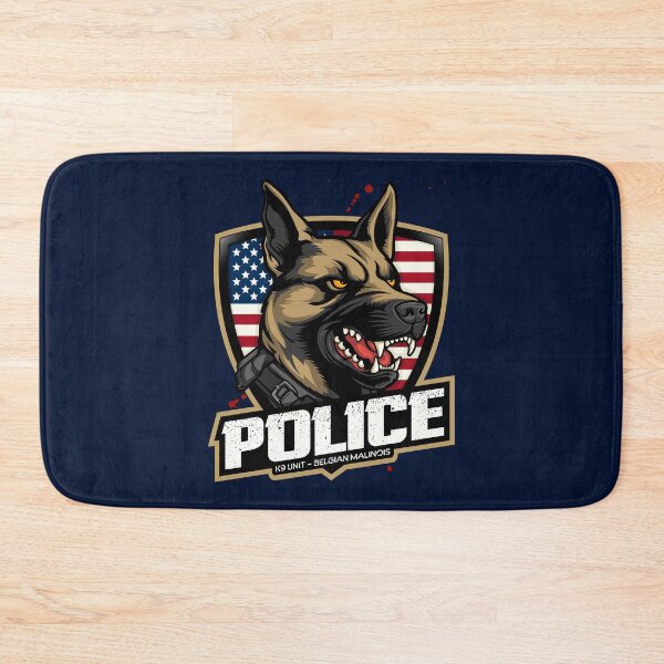 Item preview, Police K9 Unit - Belgian Malinois designed and sold by GarmentMonkeyCo.