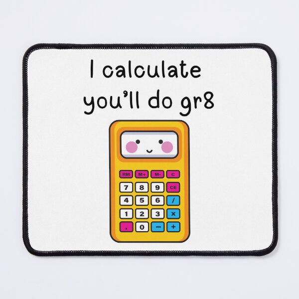 Item preview, Math and Caluclator Design designed and sold by Good4Vibez.