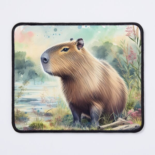 Item preview, Capybara Art #30 | Capybara Lovers designed and sold by ksgraphics222.
