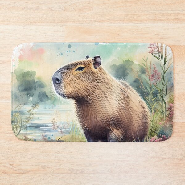 Item preview, Capybara Art #30 | Capybara Lovers designed and sold by ksgraphics222.