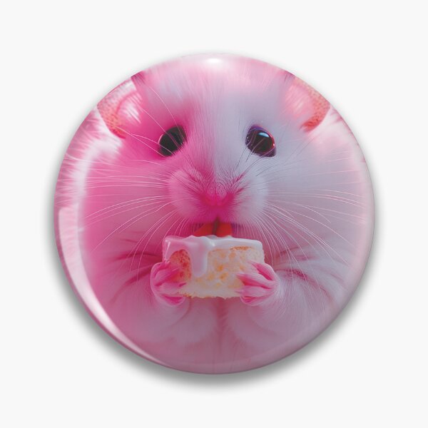 Item preview, Cute hamster eating a piece of cake designed and sold by cutepid.
