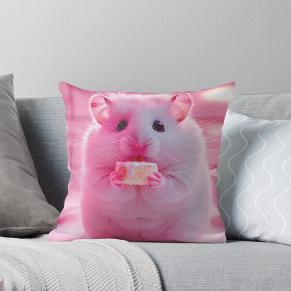 Item preview, Cute hamster eating a piece of cake designed and sold by cutepid.
