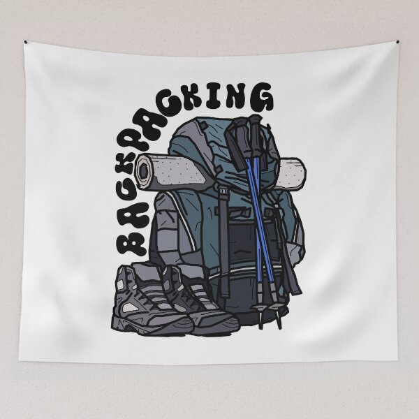 Item preview, Backpacking designed and sold by lemurdesigns.