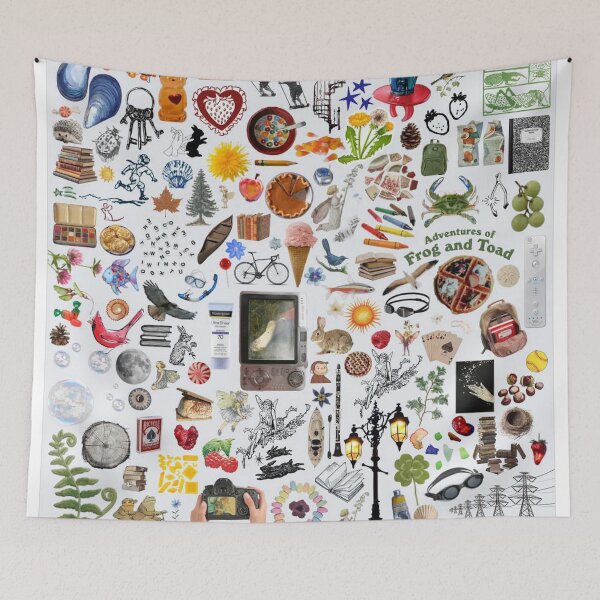 Item preview, "Childhood" collage designed and sold by Full Whimsy.