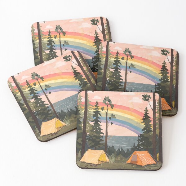 Item preview, RAINBOW CAMPING : LAKE EDITION  designed and sold by Zen Candy 3000 Travis Nicholas Zariwny.
