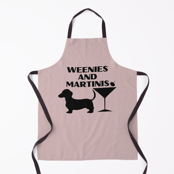 Item preview, Weenies and Martinis Vintage Dachshund Weenie Weiner Dog designed and sold by SunfullyYours.