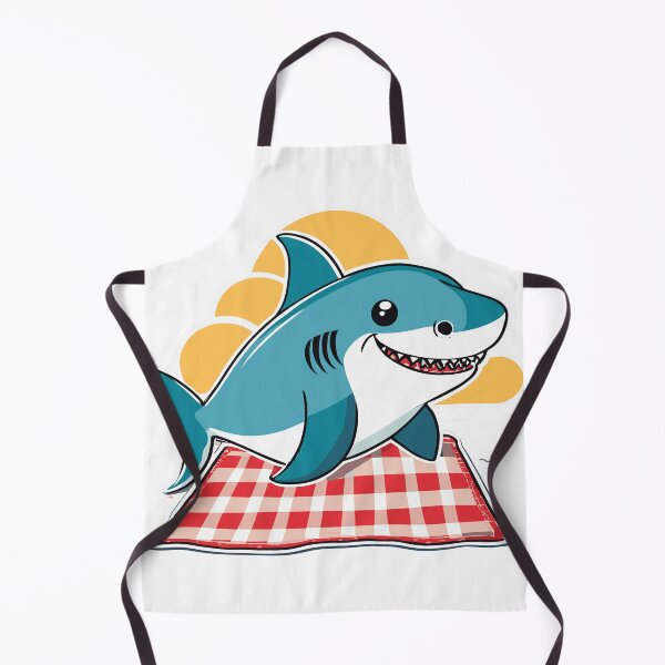 Item preview, Fun and Whimsical "Shark Picnic" Design - Dive into Playful Adventures designed and sold by InwzaDesign.