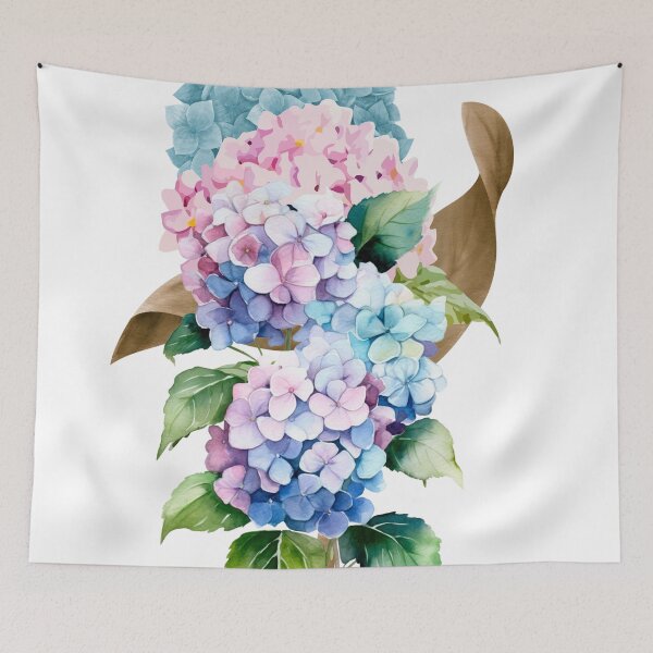 Item preview, Hydrangea flower lovers designed and sold by Yeyishop.