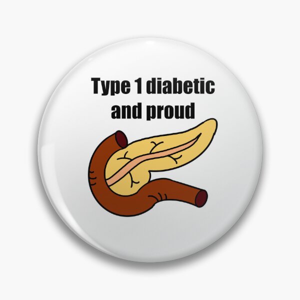 Item preview, Type 1 diabetic and proud  designed and sold by Animals-by-JB.