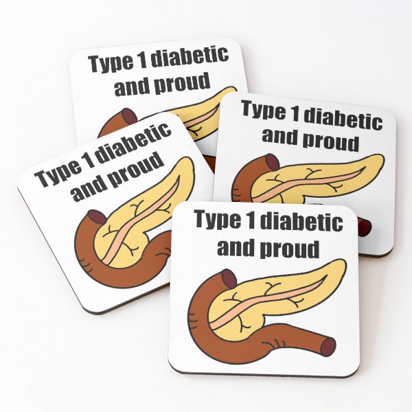 Item preview, Type 1 diabetic and proud  designed and sold by Animals-by-JB.