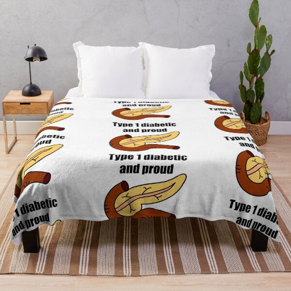 Item preview, Type 1 diabetic and proud  designed and sold by Animals-by-JB.