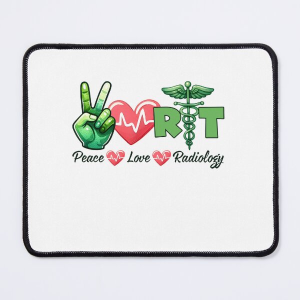 Item preview, Radiologic Technologist, Peace Love Radiology, Nurse Appreciation Gift, Xray Tech, Graduation, CT MRI Tech Appreciation designed and sold by behindthefacts.