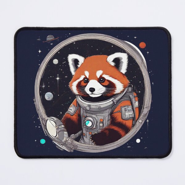 Item preview, Cosmic Explorer Red Panda designed and sold by Maverick Spirit.