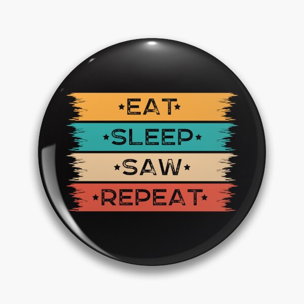 Item preview, Nice eat sleep saw repeat quote  designed and sold by Modren-design.