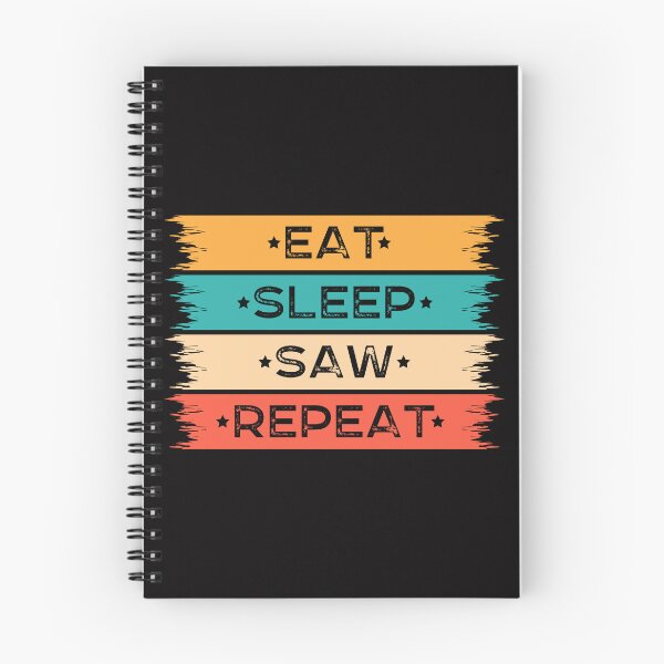 Item preview, Nice eat sleep saw repeat quote  designed and sold by Modren-design.